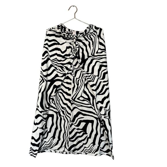 Dexire zebra soft maxi dress coverup size medium - Picture 1 of 6